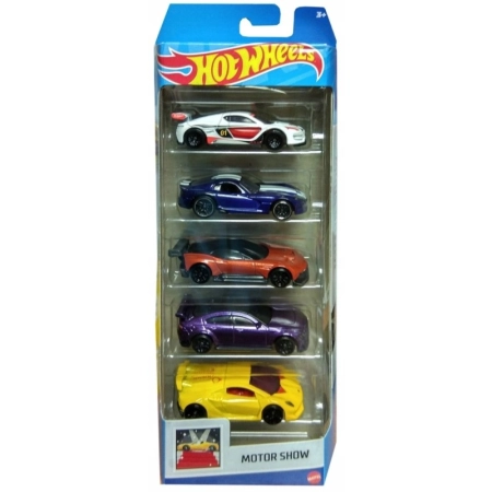 Samochody Hot Wheels MOTOR SHOW HFV80 5 SZT