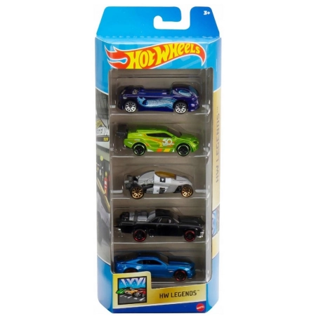 Samochody Hot Wheels HW LEGENDS 5 SZT HFV82