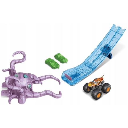 Hot Wheels Monster Trucks Starcie z ośmiornicą