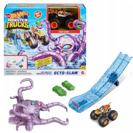 Hot Wheels Monster Trucks Starcie z ośmiornicą