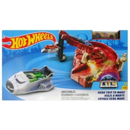 Tor samochodowy Hot Wheels Wypawa na Marsa + Auto