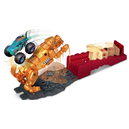 Hot Wheels Monster Trucks Starcie z tygrysem GYL10