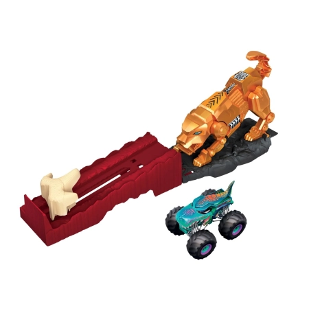 Hot Wheels Monster Trucks Starcie z tygrysem GYL10