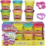 Play-Doh Sparkle Ciastolina z brokatem 6 tub A5417 - Zdj. 1