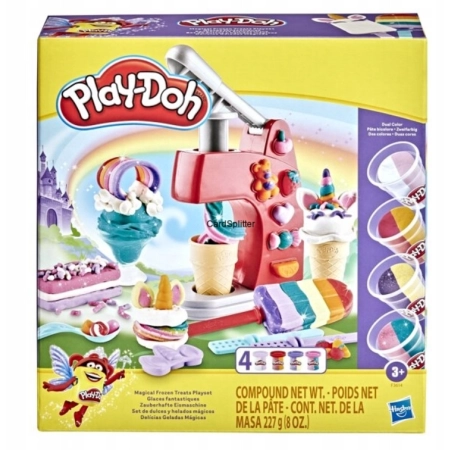 Play Doh Magiczne Mrożone Smakołyki Ciastolina Kuchnia Magiczna Lodziarnia