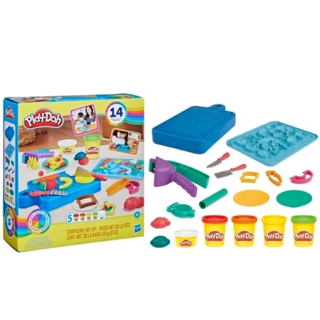Play Doh Starters Zestaw Mały kucharz F69045L0 ciastolina