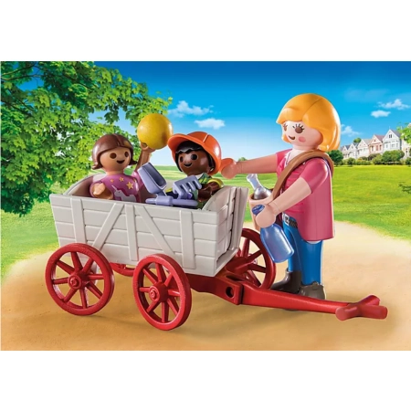 City Life Opiekunka z wózkiem 71258 Playmobil klocki zestaw