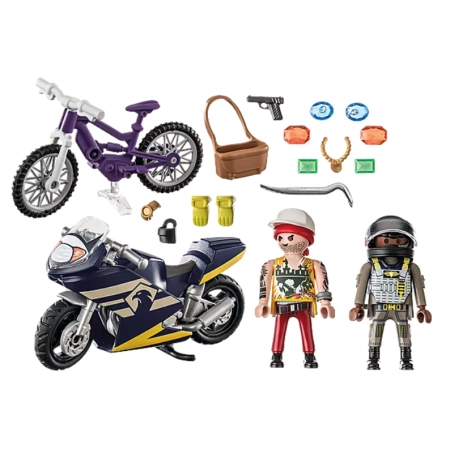 City Action Jednostka specjalna ze złodziejem biżuterii 71255 Playmobil zestaw