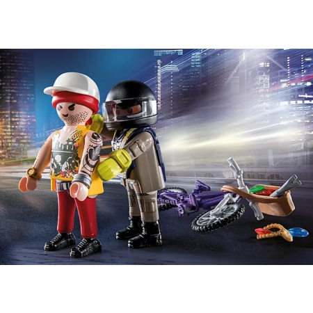 City Action Jednostka specjalna ze złodziejem biżuterii 71255 Playmobil zestaw