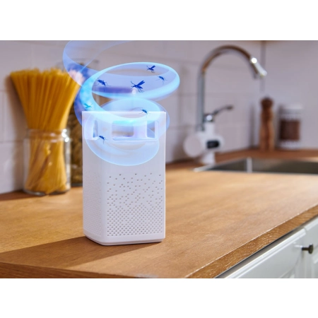 Lampa Owadobójcza UV z Odkurzaczem USB Pułapka na Komary Muchy Owady Rovus