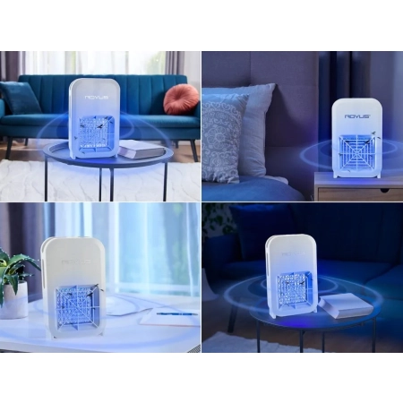 Lampa Owadobójcza UV 2w1 Pułapka na Komary Owady + Bezprzewodowa Łapka