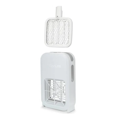Lampa Owadobójcza UV 2w1 Pułapka na Komary Owady + Bezprzewodowa Łapka