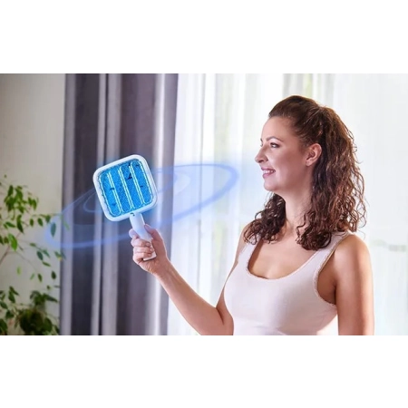 Lampa Owadobójcza UV 2w1 Pułapka na Komary Owady + Bezprzewodowa Łapka