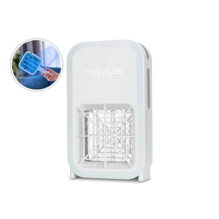 Lampa Owadobójcza UV 2w1 Pułapka na Komary Owady + Bezprzewodowa Łapka