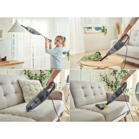 Odkurzacz pionowy bezworkowy 3w1 HEPA Rovus Storm Vac V3