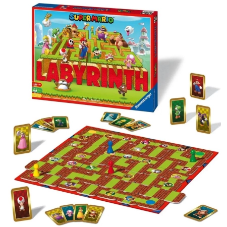Gra Planszowa Labirynt Super Mario Ravensburger