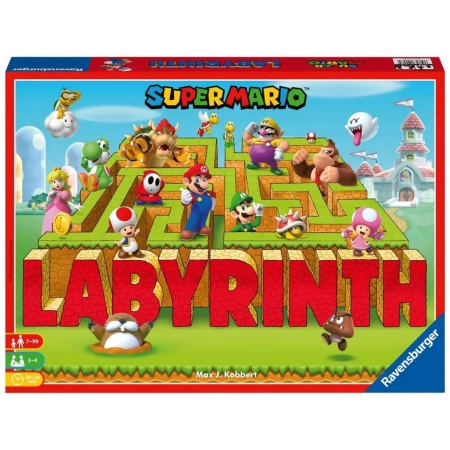 Gra Planszowa Labirynt Super Mario Ravensburger