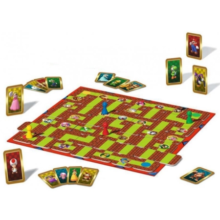 Gra Planszowa Labirynt Super Mario Ravensburger