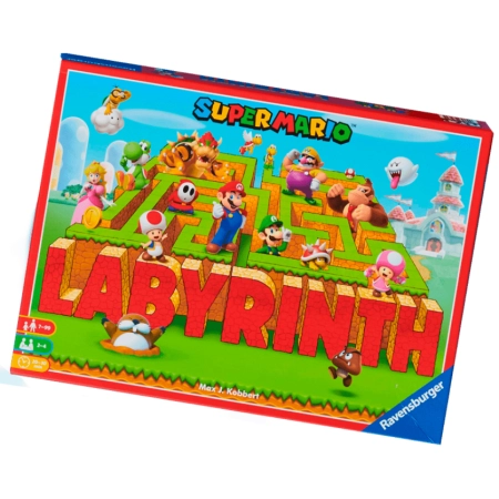 Gra Planszowa Labirynt Super Mario Ravensburger