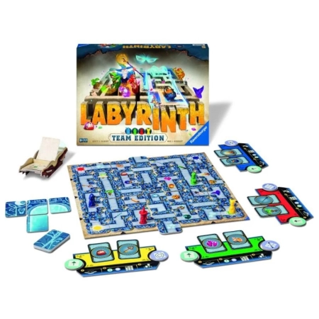 Gra planszowa kooperacyjna Labyrinth Team Edition Labirynt Ravensburger