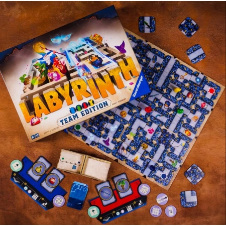 Gra planszowa kooperacyjna Labyrinth Team Edition Labirynt Ravensburger