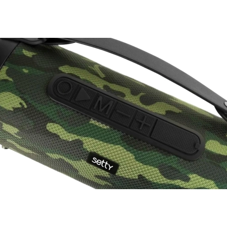 Bezprzewodowy głośnik 10W Boombox z podświetleniem RGB Setty