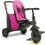 Wózek 7w1 Spacerówka Rowerek Trójkołowy dla dzieci 9-36m różowy Smart Trike
