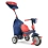 Rowerek Trójkołowy 4w1 Wózek Spacerówka dzieci 15-36m granatowy Smart Trike