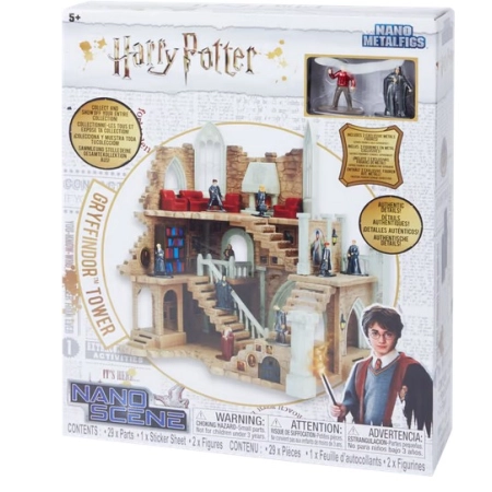 Harry Potter Wieża Gryffindoru składany Zamek do zabawy + 2 figurki Jada