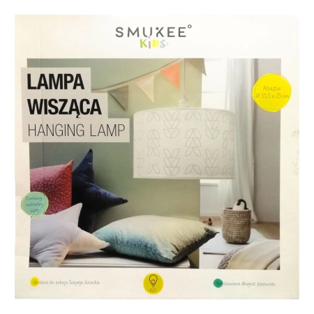 Lampa Sufitowa Wisząca Dziecięca Abażur LIŚCIE