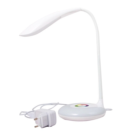 Lampka biurkowa LED Smukee na białym tle