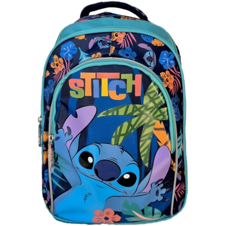 Plecak szkolny tornister profilowany 4-komorowy Disney Stitch St. Majewski