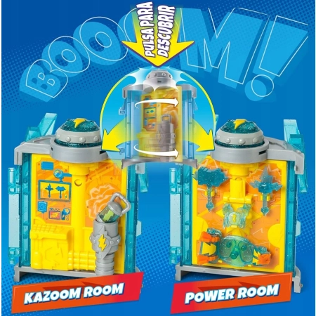 Super Things Sekretna Baza Kazoom Power Zestaw