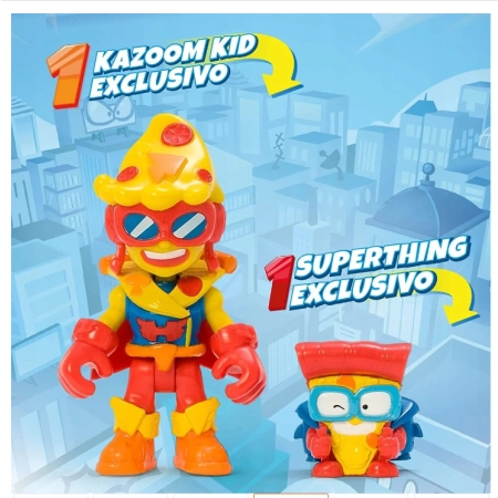 Pizzacopter SuperThings Zings Helikopter + Figurki Pojazd Magicbox