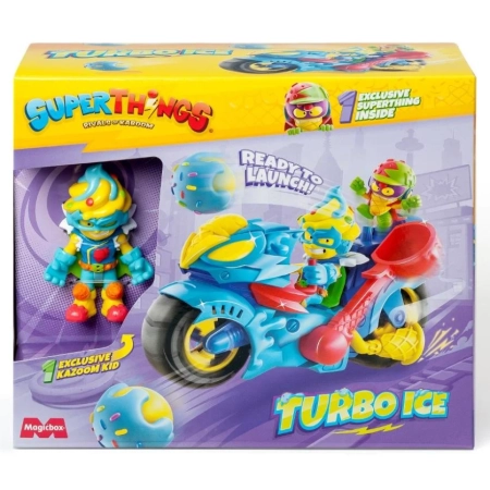 SuperThings Turbo Ice Pojazd + figurki Magicbox