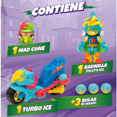 SuperThings Turbo Ice Pojazd + figurki Magicbox