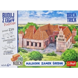 Buduj z Cegły Podróże Malbork Zamek Średni Brick Trick 210 el.