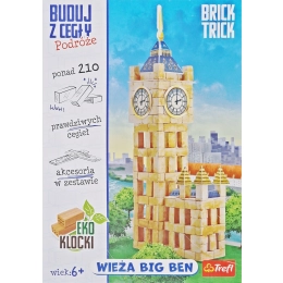 Buduj z Cegły Podróże Wieża Big Ben Brick Trick 210 elementów