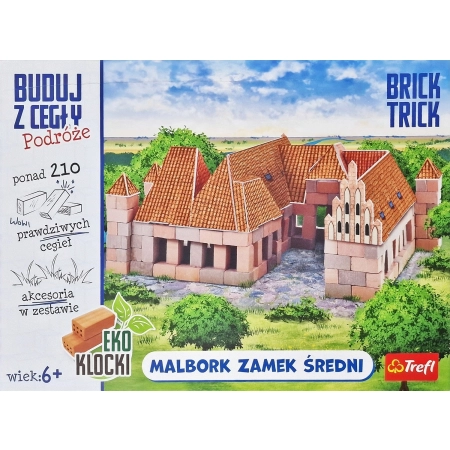 Buduj z Cegły Podróże Malbork Zamek Średni Brick Trick 210 el.