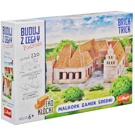 Buduj z Cegły Podróże Malbork Zamek Średni Brick Trick 210 el.