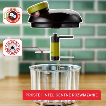 Siekacz rozdrabniacz chopper Tefal 900ml K1320404