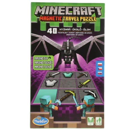Magnetyczne puzzle podróżne Minecraft