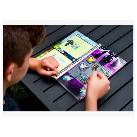 Magnetyczne puzzle podróżne Minecraft