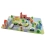 Klocki Drewniane Miasto + mata puzzle figurki pojazdy 2+ O!Klocki Trefl