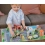 Klocki Drewniane Miasto + mata puzzle figurki pojazdy 2+ O!Klocki Trefl