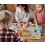 Klocki Drewniane ZOO + mata puzzle figurki pieczątki 2+ O!Klocki Trefl
