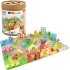 Klocki Drewniane ZOO + mata puzzle figurki pieczątki 2+ O!Klocki Trefl