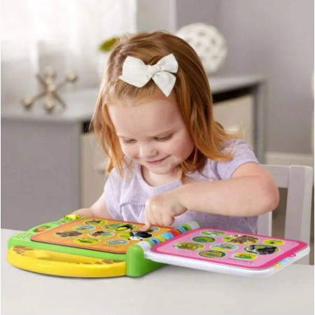 Wielki Słownik 100 zwierząt Książeczka Edukacyjna Interaktywna VTECH