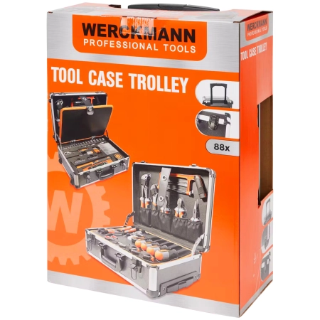 Zestaw narzędzi skrzynka narzędziowa walizka na kółkach Werckmann