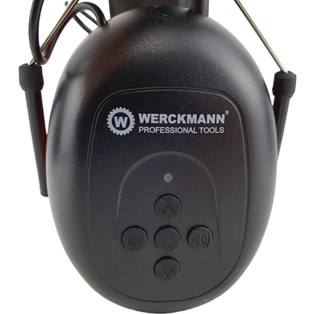 Nauszniki ochronniki słuchu Bluetooth z mikrofonem Werckmann